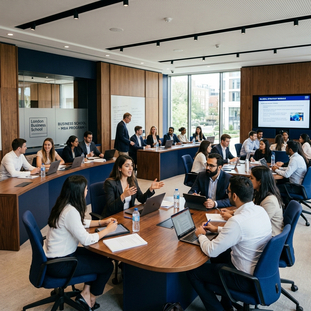 Premium Modern Business School Classroom